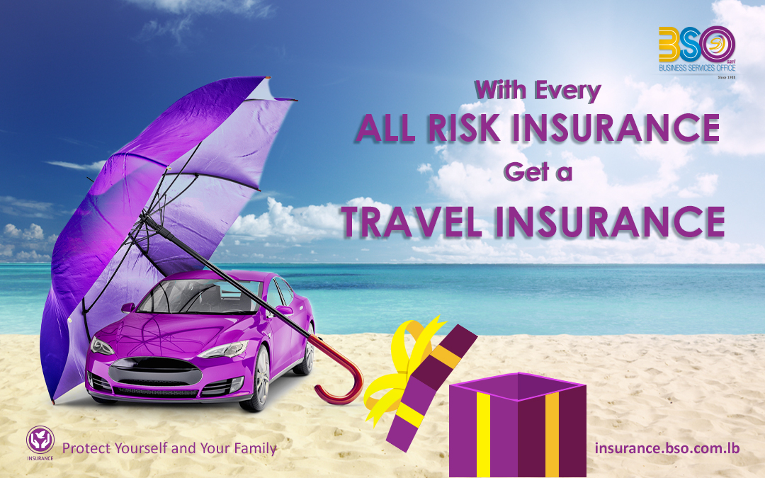 We Offer you a free Travel Policy with your All Risk Car Insurance